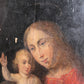 Madonna & Child Painting Northern European c.1640