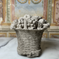 English Marble Basket of Fruits c.1750