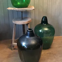 Large Green Carboys - Lightest Shade