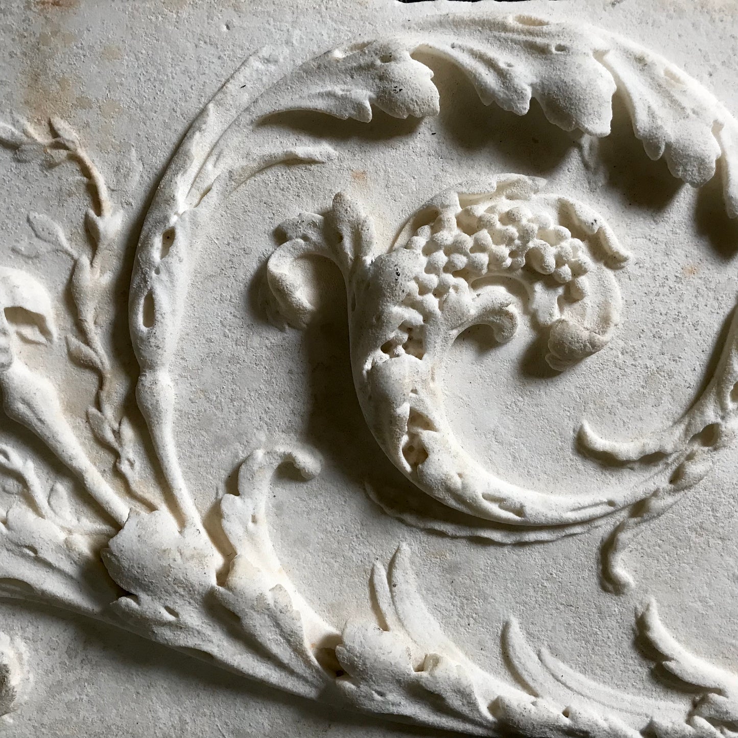 George II Classical Carrara Marble Frieze c.1750