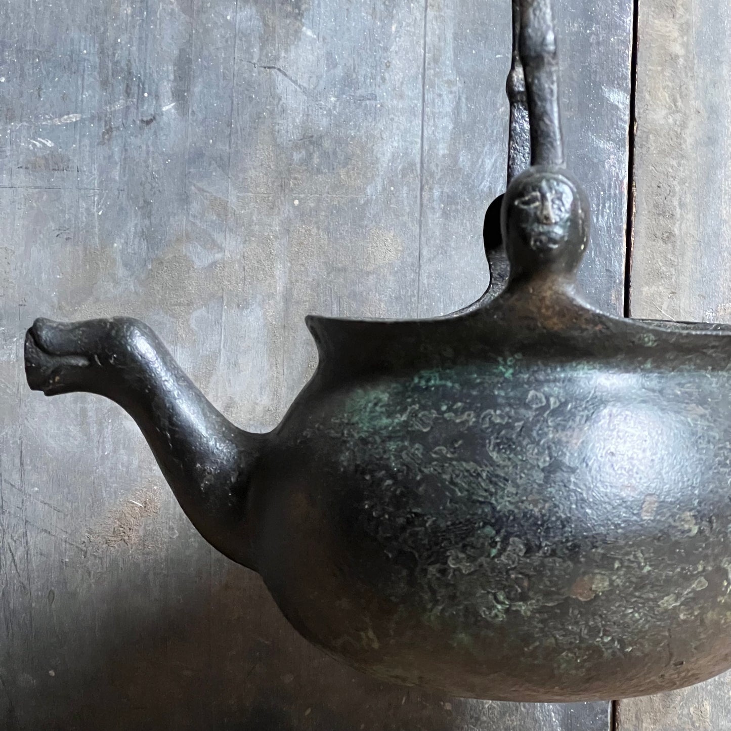 Medieval Flemish Bronze Lavabo c.1450-1500