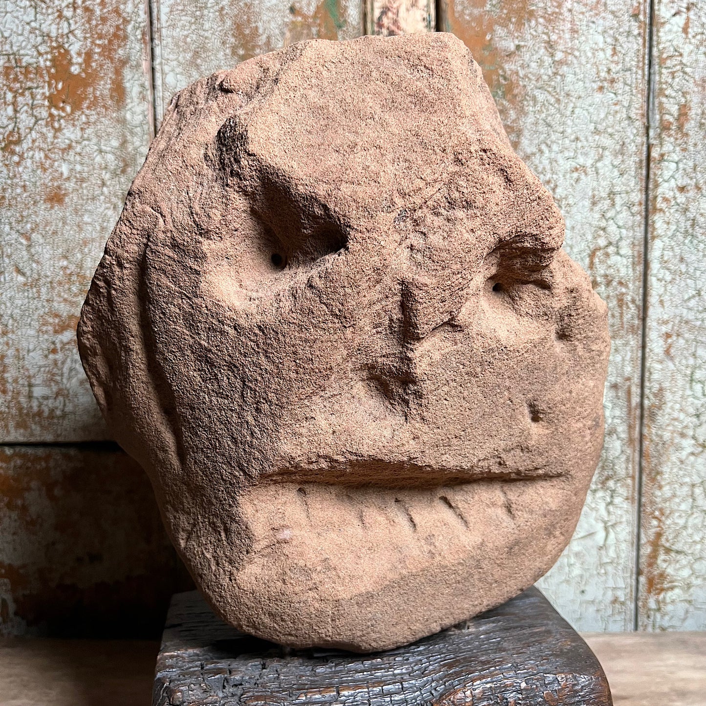 Large Celtic Stone Head