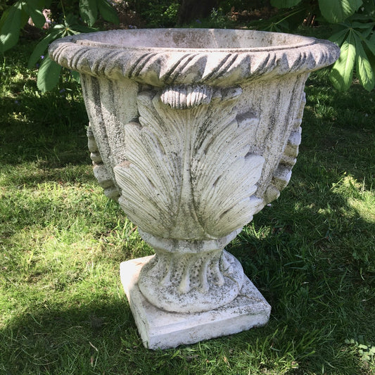 Large French Acanthus Leaf Urn