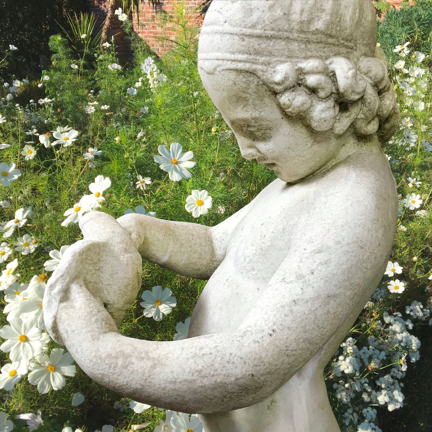 Italian Carrara Marble Putti c.1880