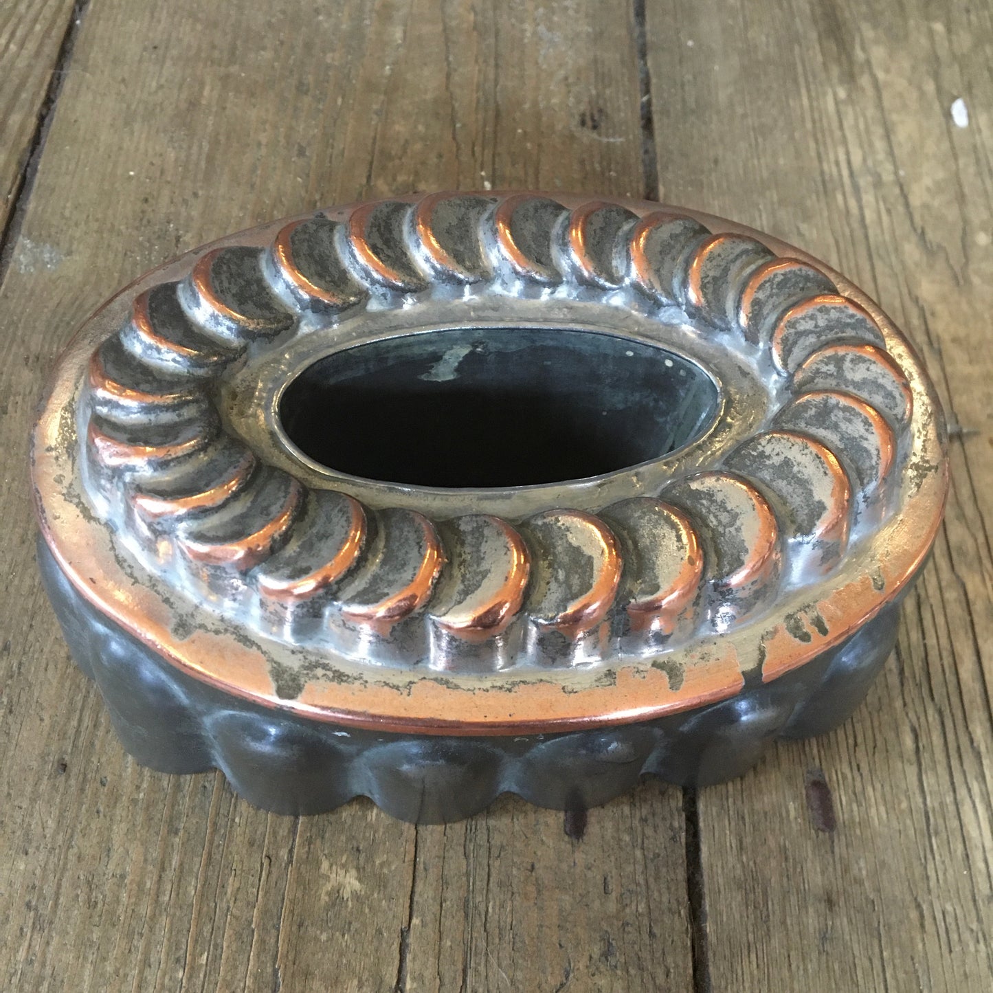 Copper and Tin Jelly Mould