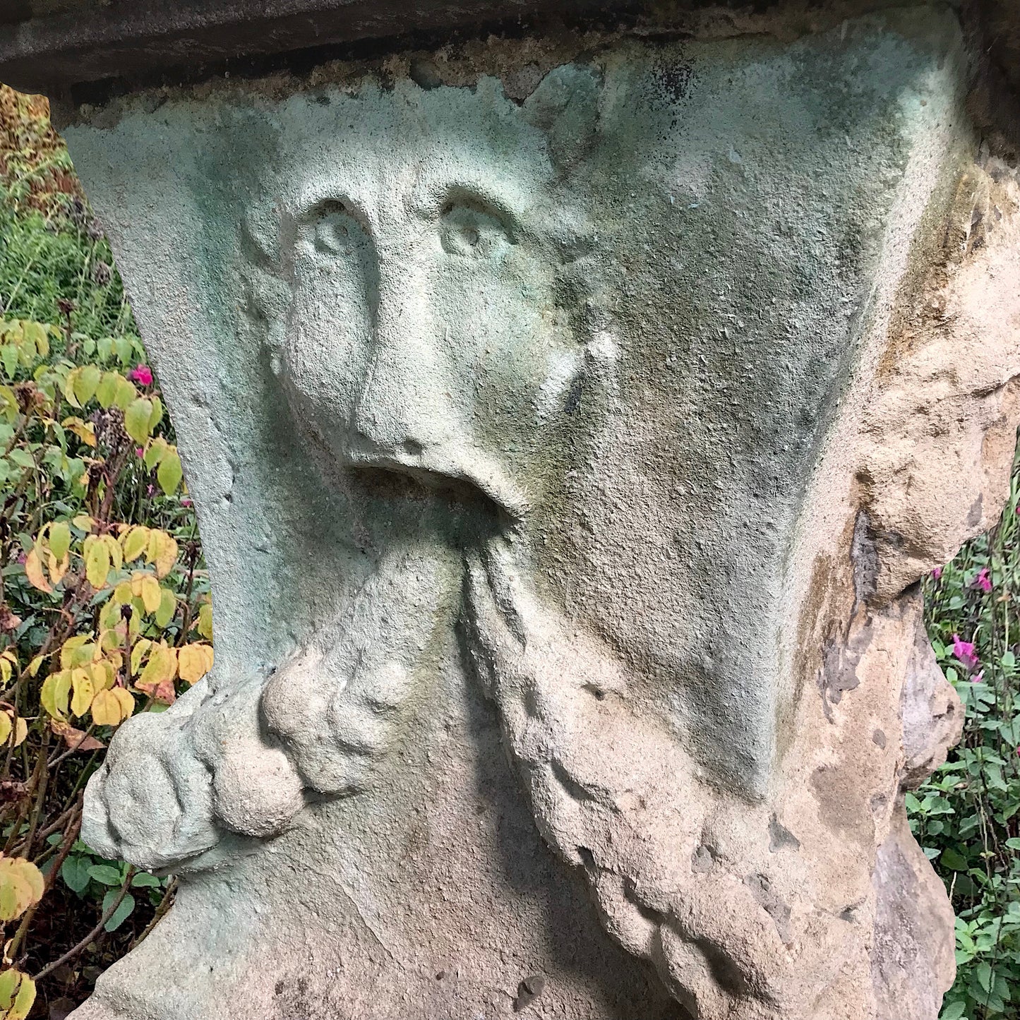 16th Century French Renaissance Lion Column Sundial