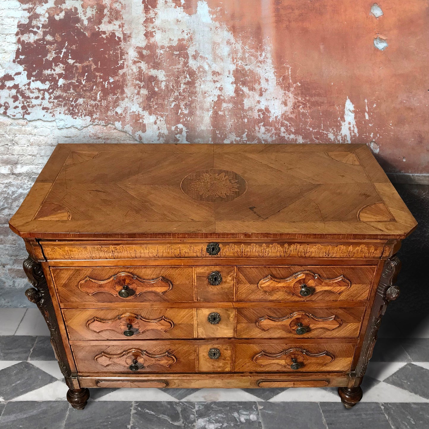 Venetian Inlaid Commode c.1770