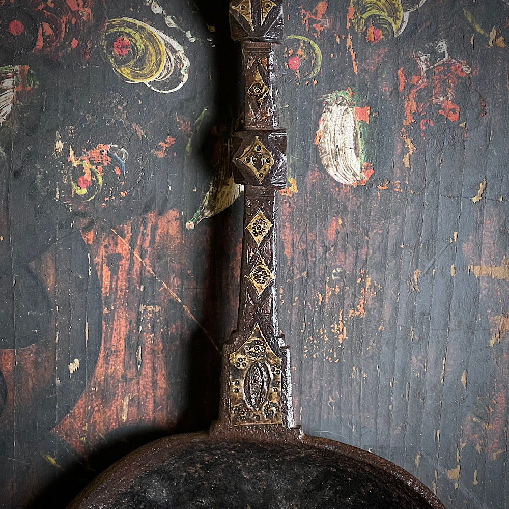 An Important 17th Century Wrought Iron Ladle