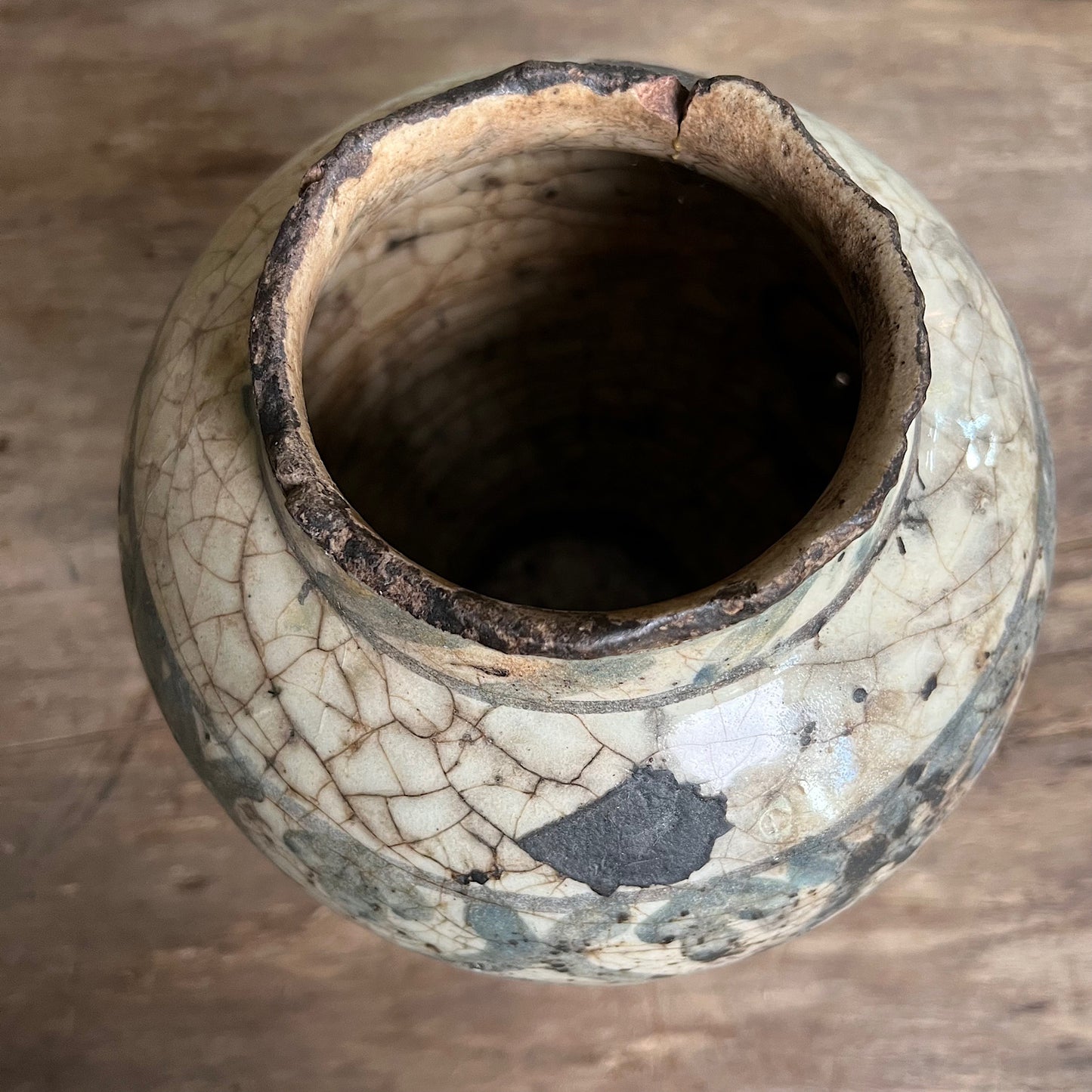Mamluk Safavid Islamic Ceramic Jar c.1450