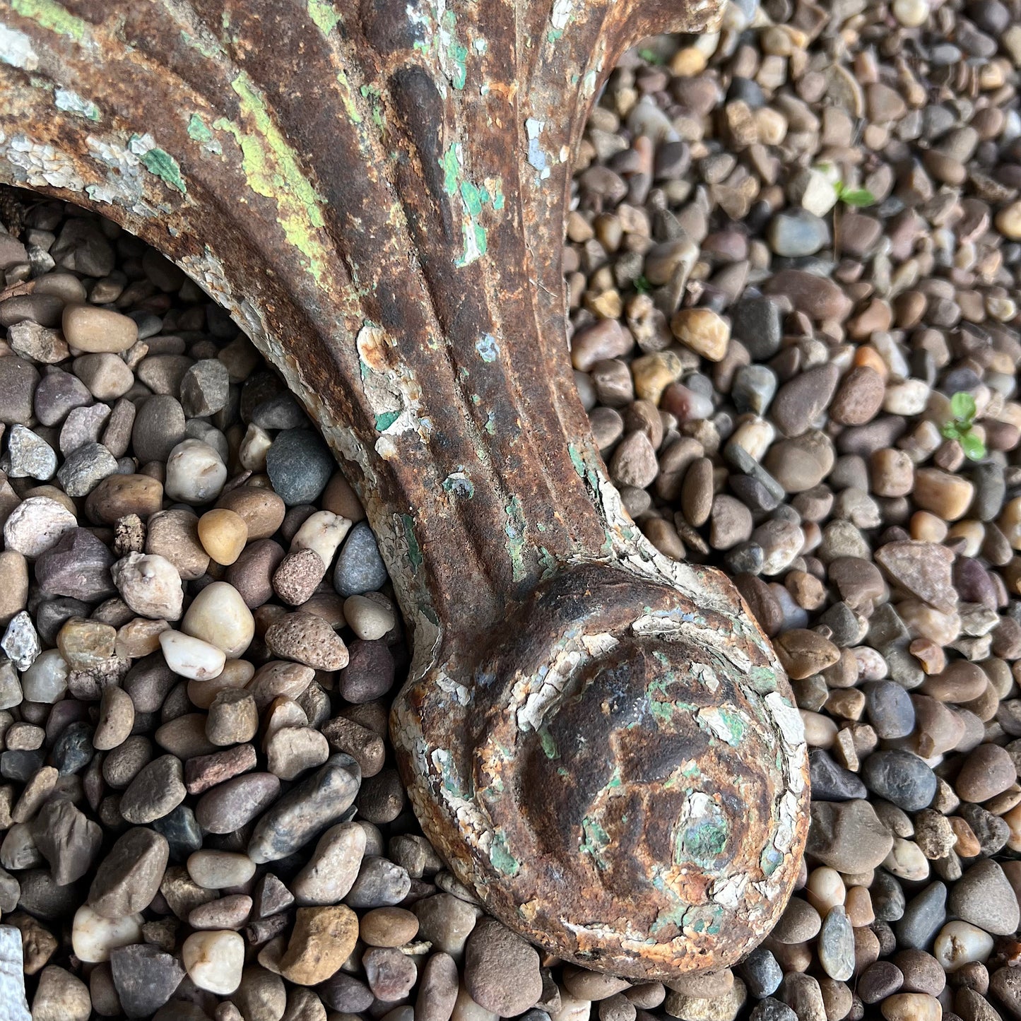 French Cast Iron Bistro Table c.1880