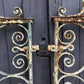 A Pair of Georgian Wrought Iron Gates