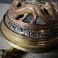 A Very Rare Gilt Copper Pricket Candlestick 13th Century Limoges & Later from renowned Collection of Nicolas Landau