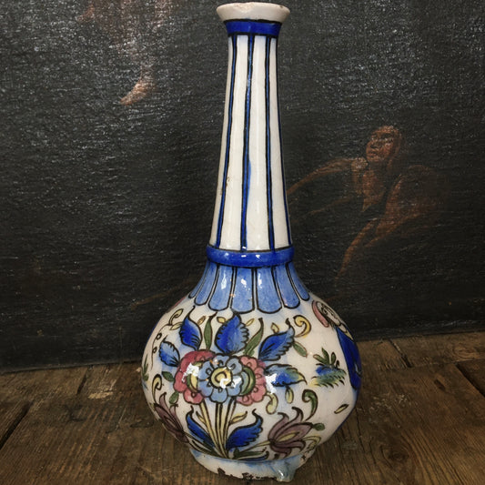 Persian Qajar Dynasty Islamic Ceramic Bottle c.1840