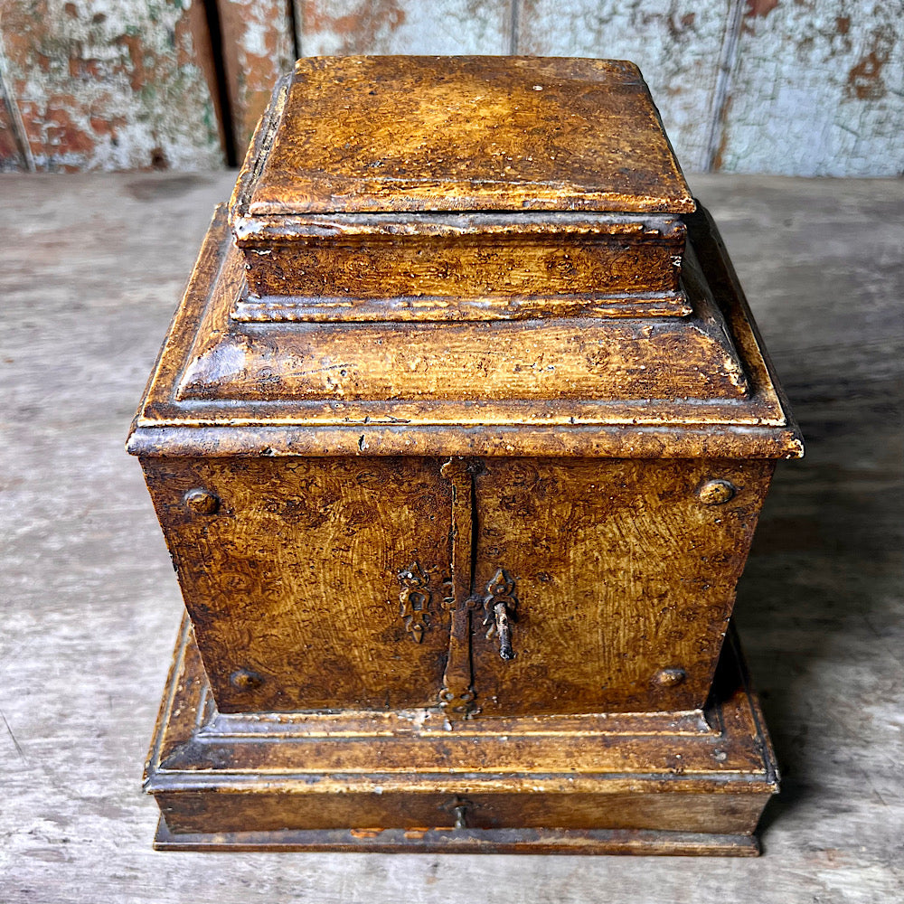 Diminutive Flemish Collectors Table Cabinet c.1680