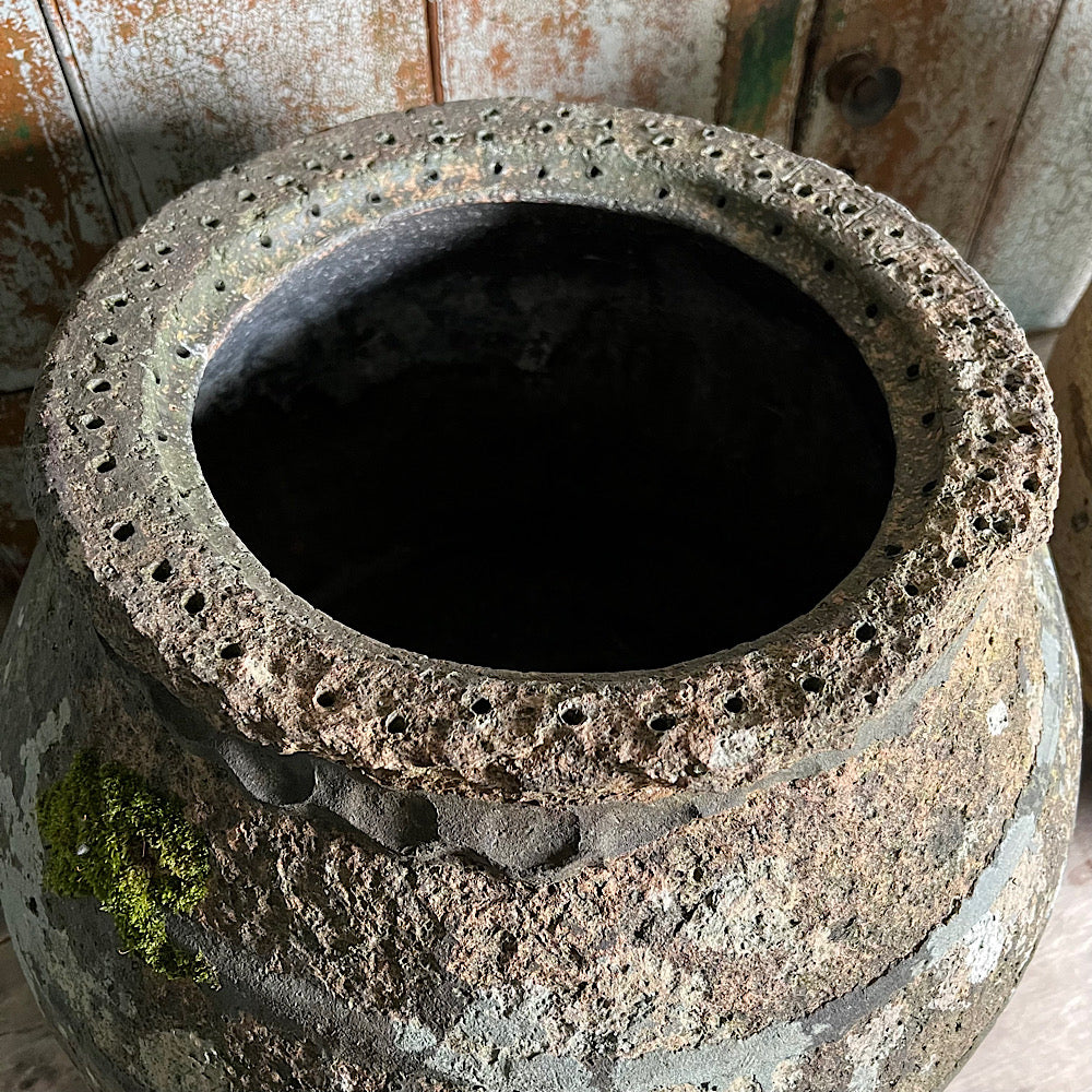 A Primitive Pair of French Salting Pots c.1840