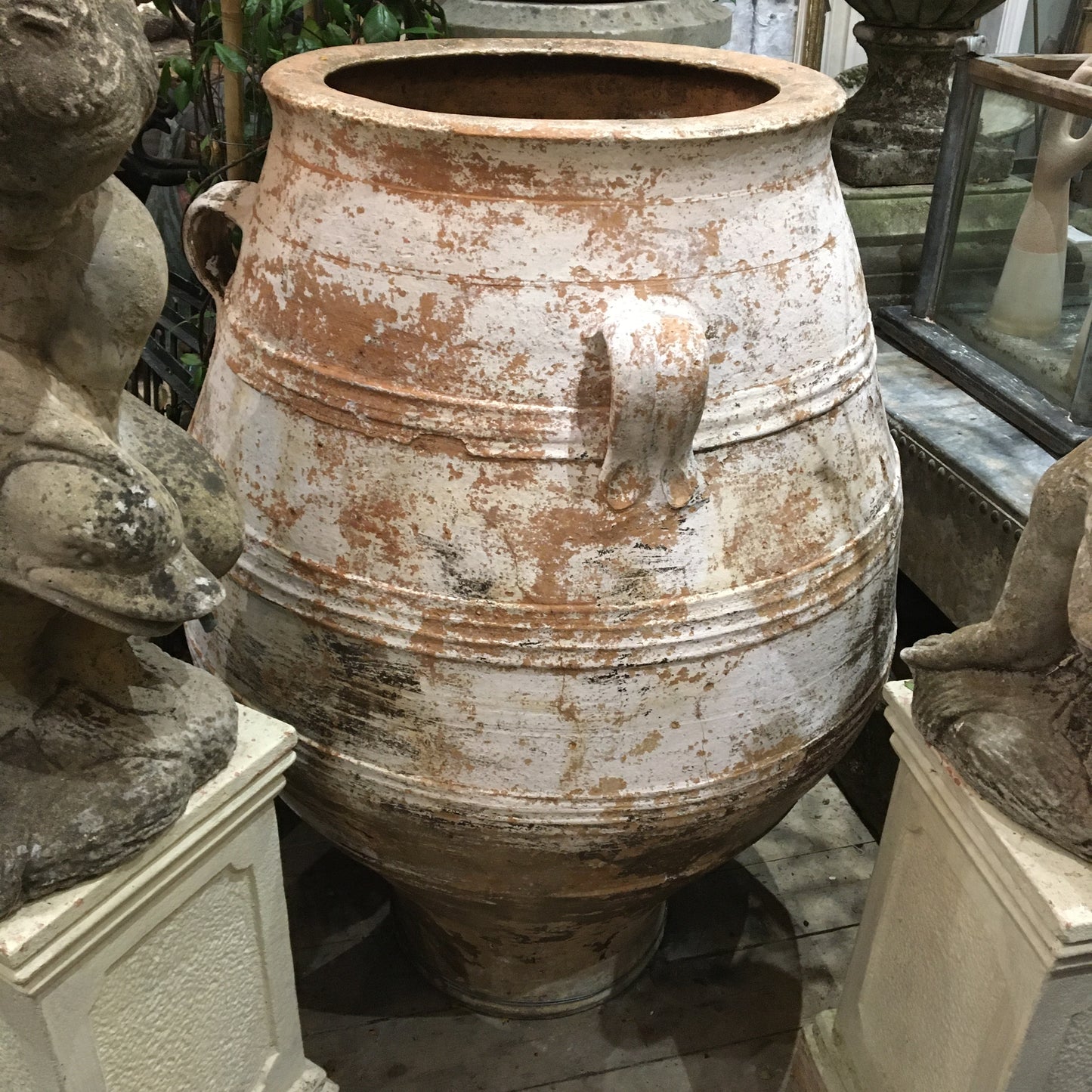 Oversized Greek Terracotta Urn