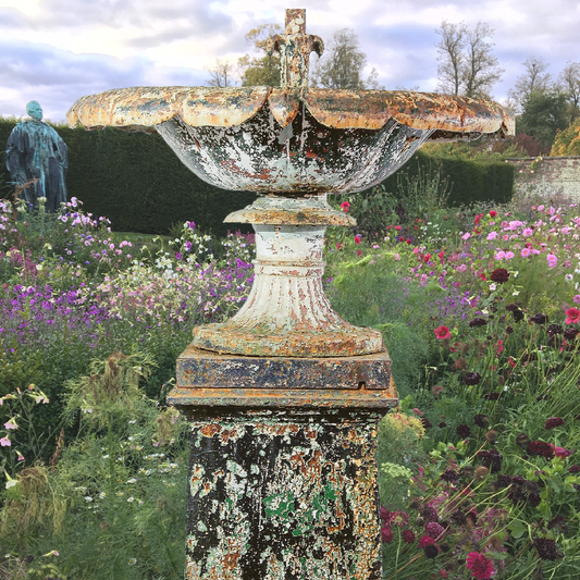 Cast Iron Fountain and Plinth