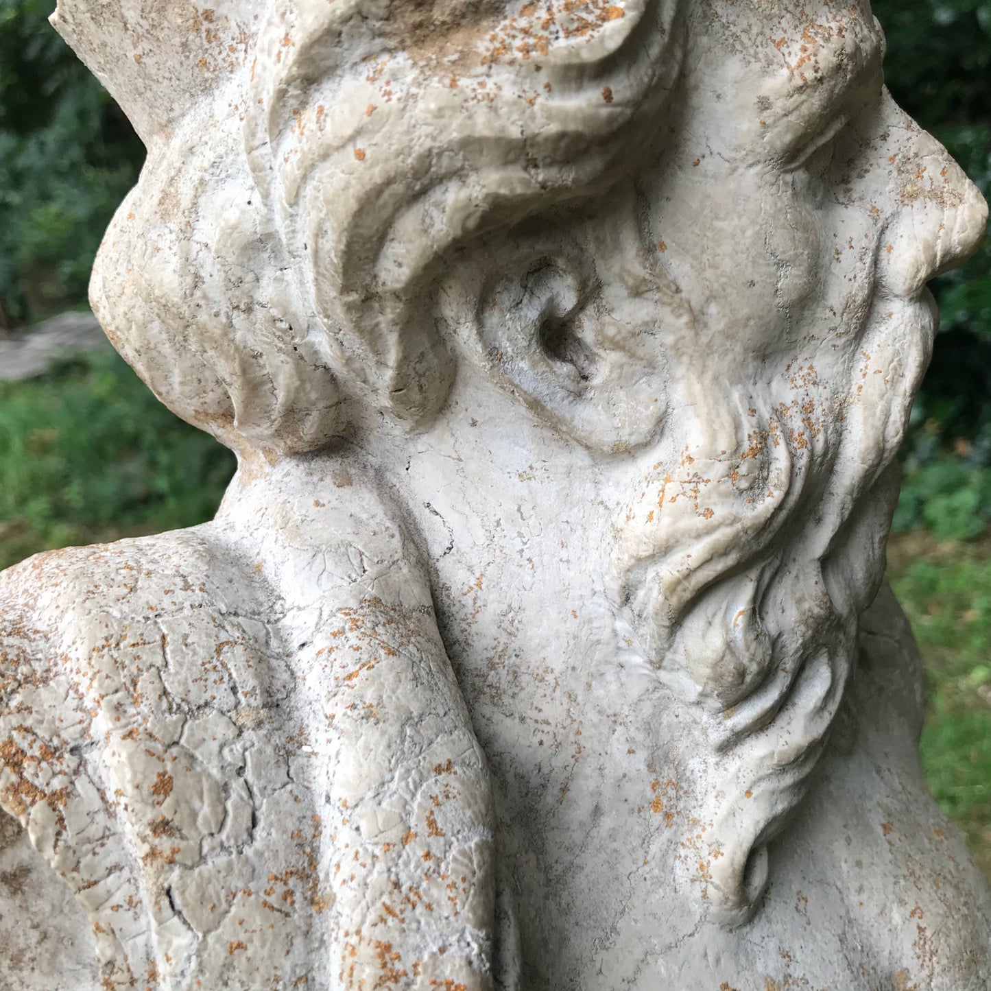 Renaissance Venetian Neptune Fountain in Istrian Marble c.1500