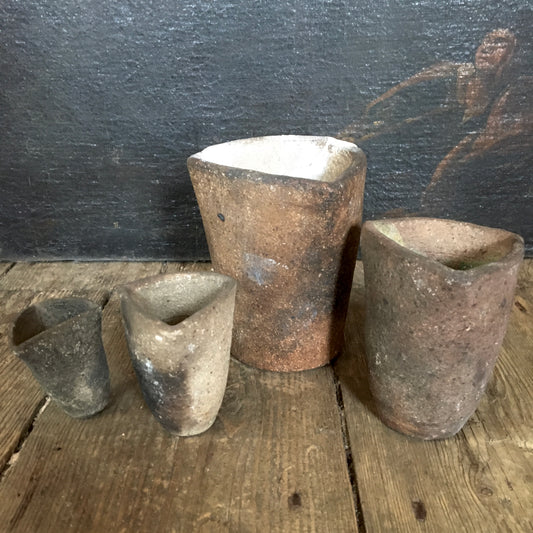 ‘Battersea Works, England’ Foundry Gold Assay Crucible Collection c.1890s