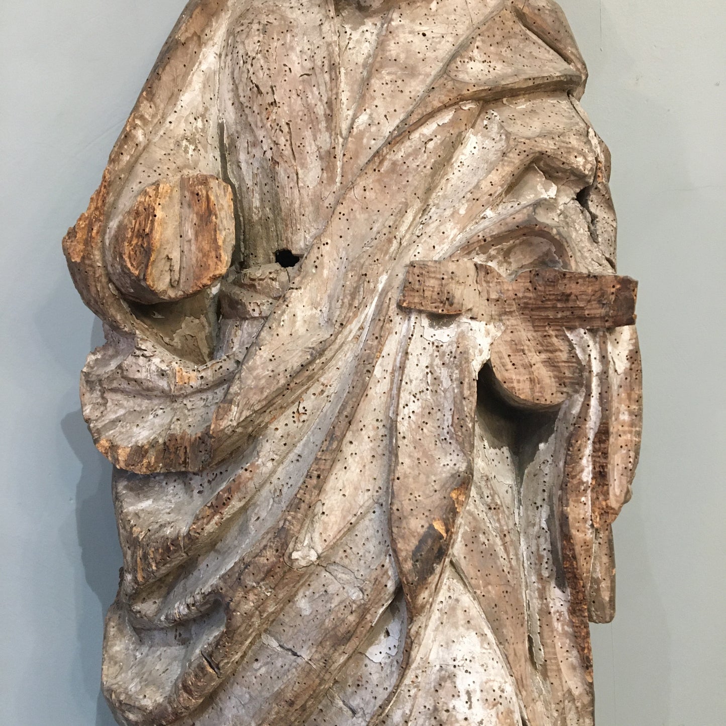 15th Century Italian Limewood Saint Paul