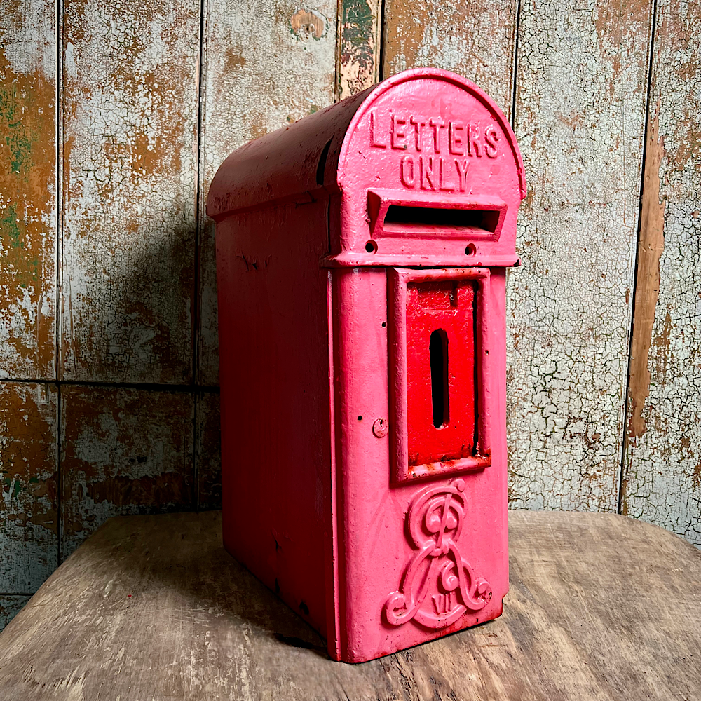 Rare Edward VII Post Box c.1901-1910 by Andrew Handyside