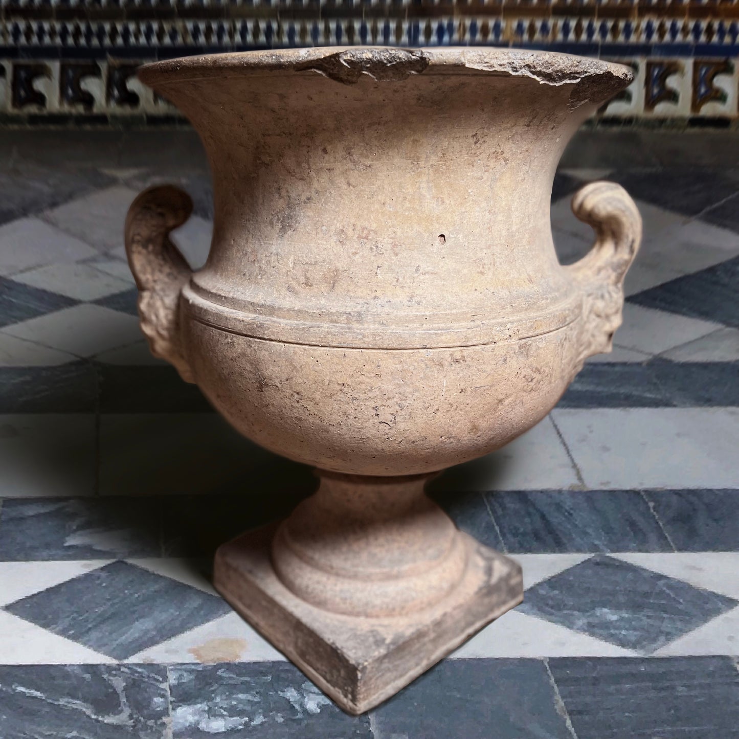 Rare Northern Italian Terracotta Urn c.1640