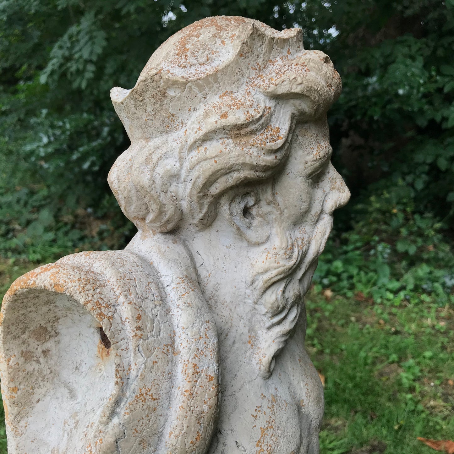 Renaissance Venetian Neptune Fountain in Istrian Marble c.1500