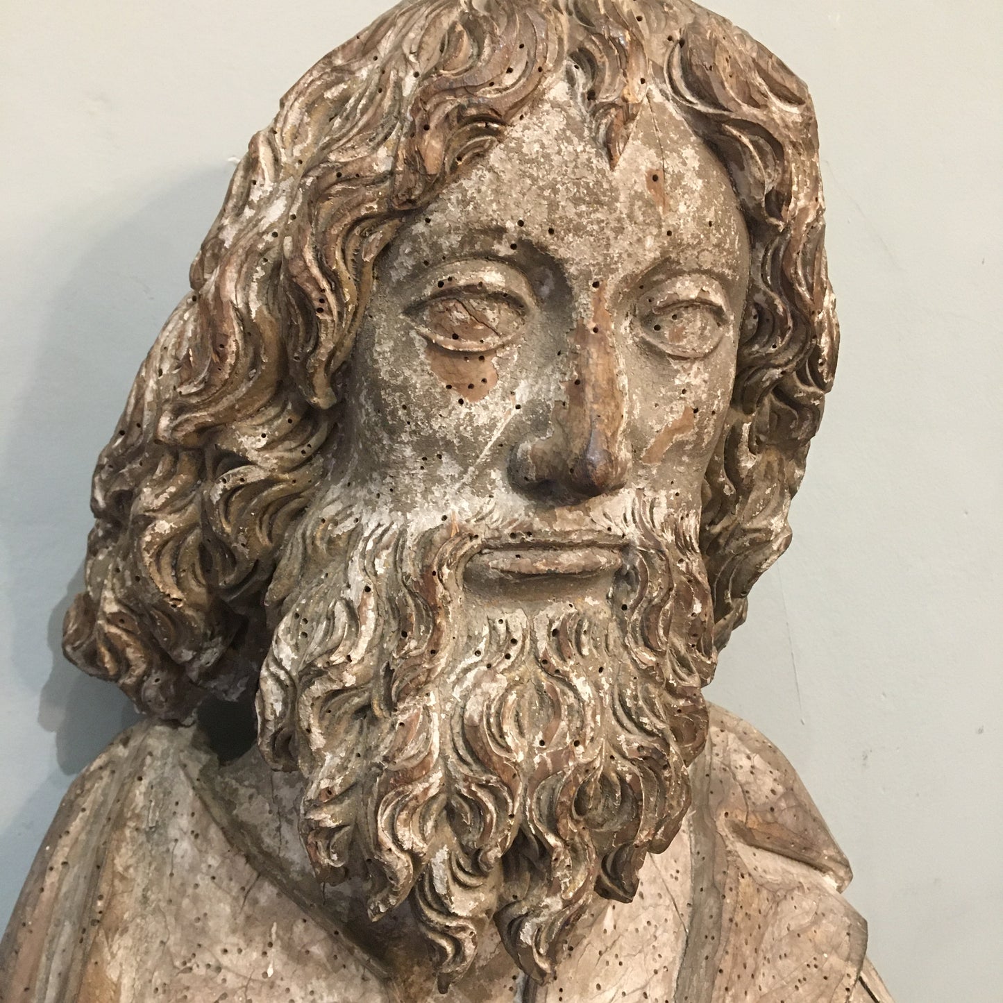 15th Century Italian Limewood Saint Paul