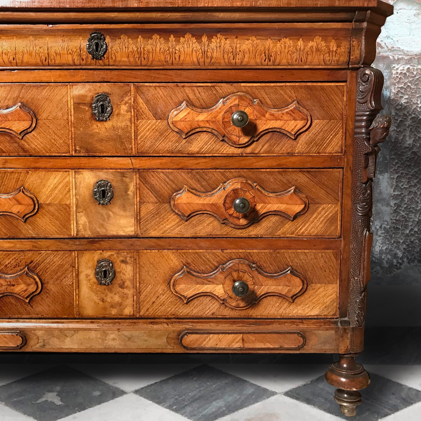 Venetian Inlaid Commode c.1770