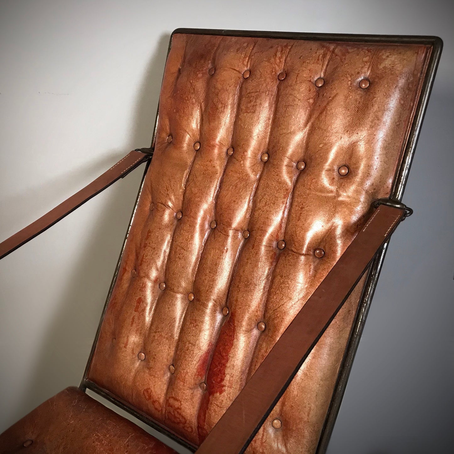 English Campaign Chair c.1920