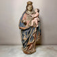Polychrome Wooden Virgin and Child c.1500