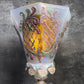 Stunning Collection of Five Venetian Murano Goblets