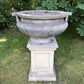 Huge Classical Centrepiece ‘Krater’ Urn & Plinth