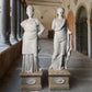 Life-size Regency Humphrey Hopper Plaster Statues of Athena and Demeter from Harewood House c.1815