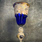 Stunning Collection of Five Venetian Murano Goblets