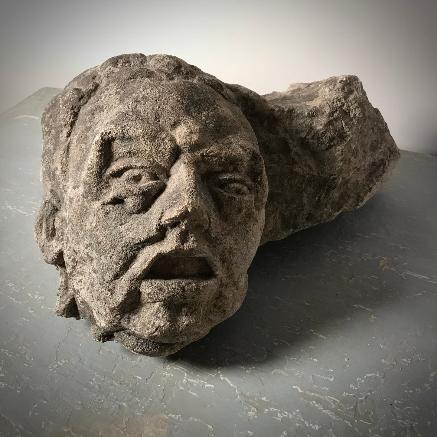 Medieval Stone Martyr or Sinners Head