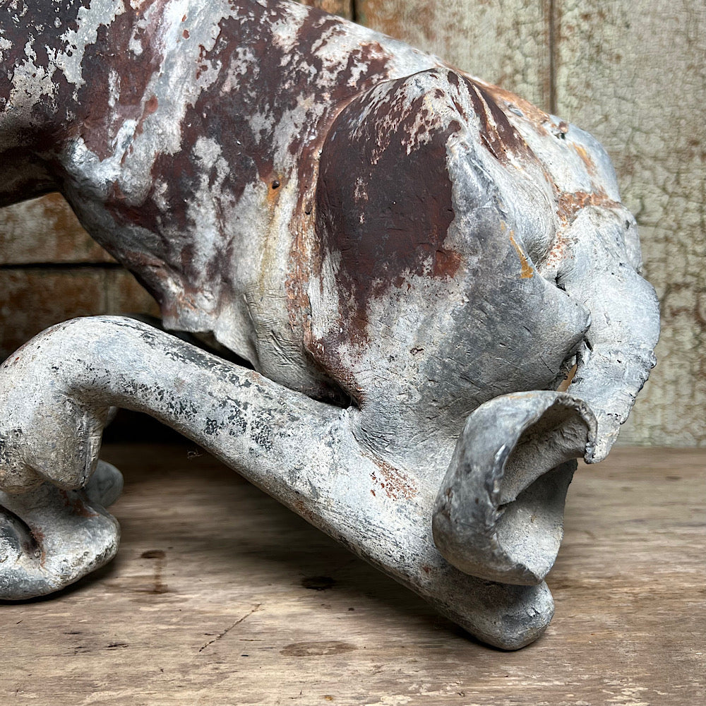 Gothic Revival Lead Gargoyle Hound c.1840