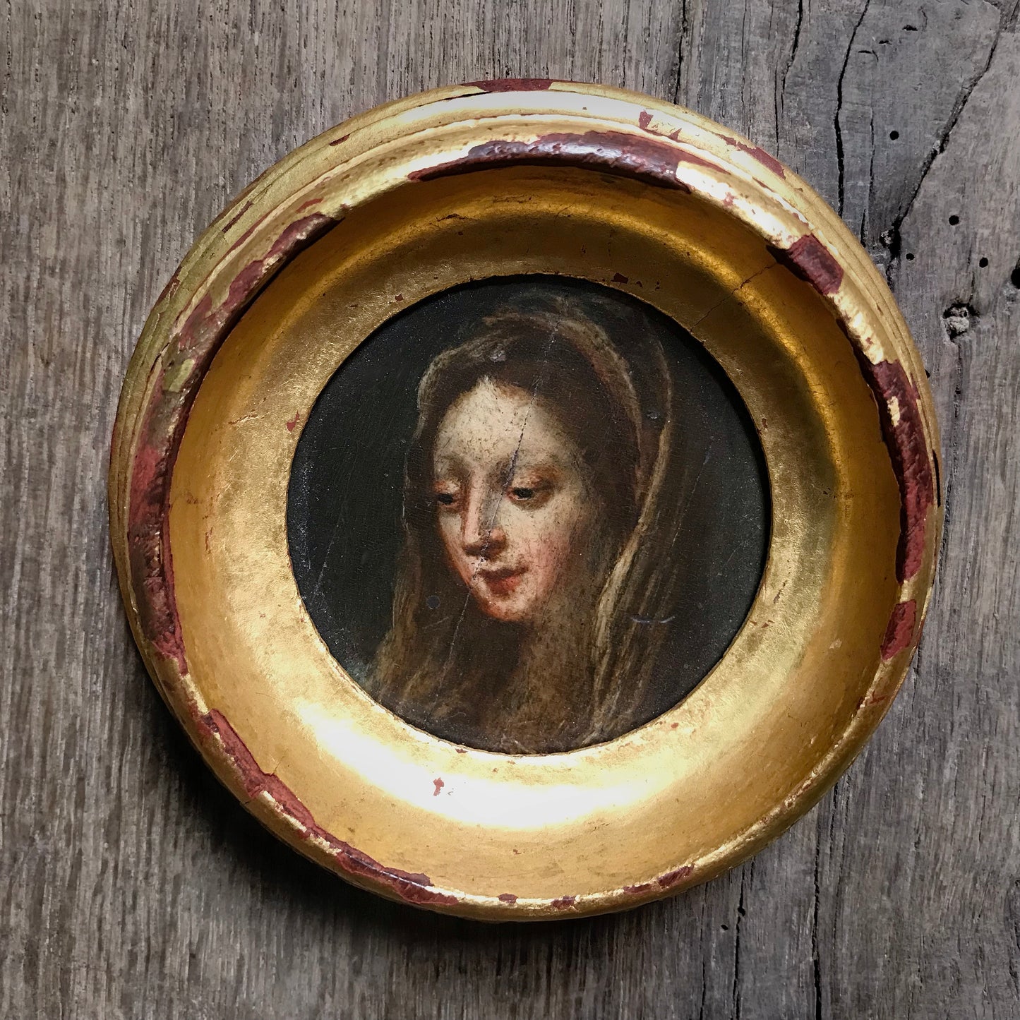 Miniature Painting of The Virgin Mary c.1790