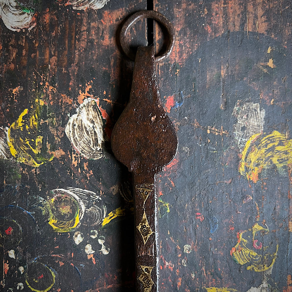 An Important 17th Century Wrought Iron Ladle