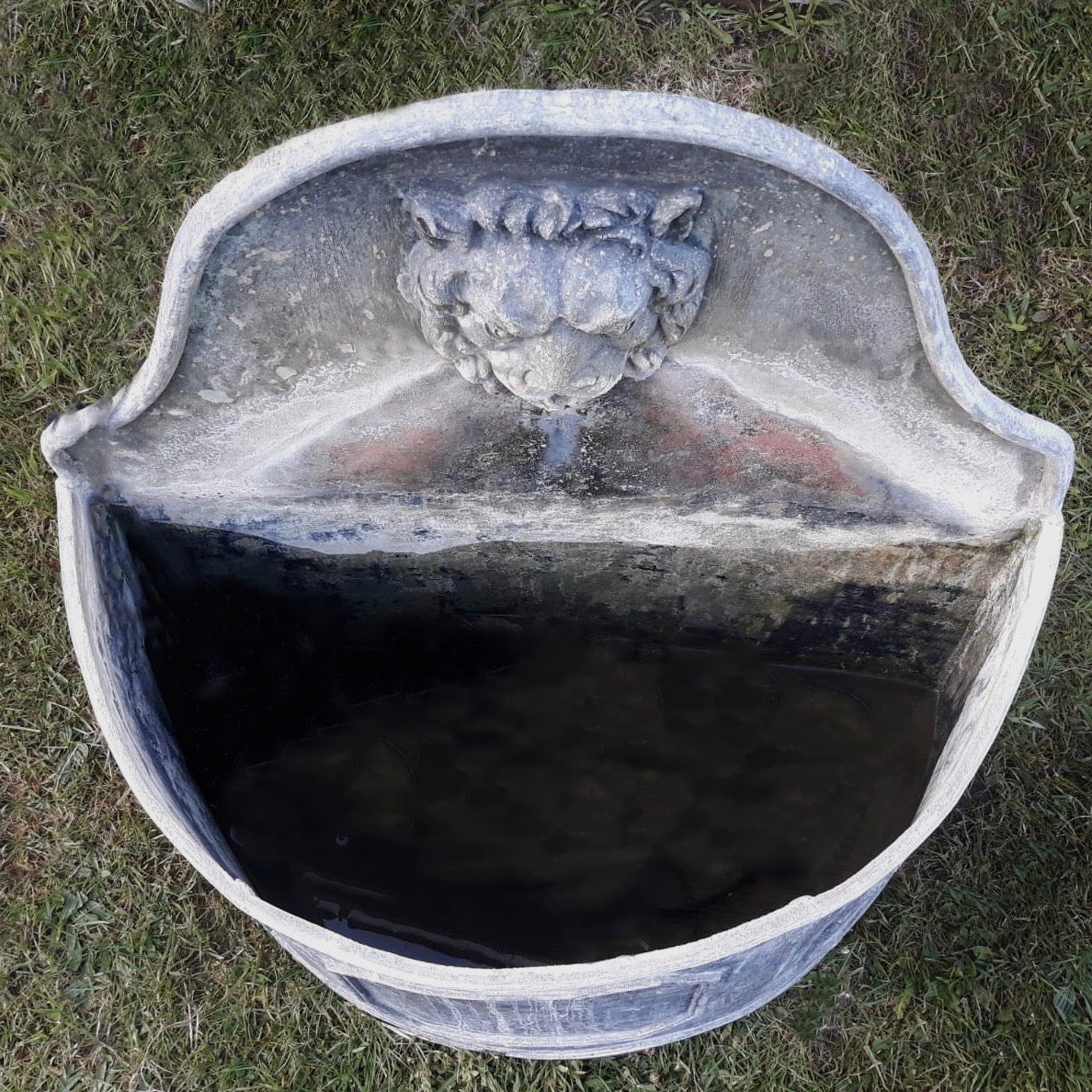 Lead Trough with Fountain C20th