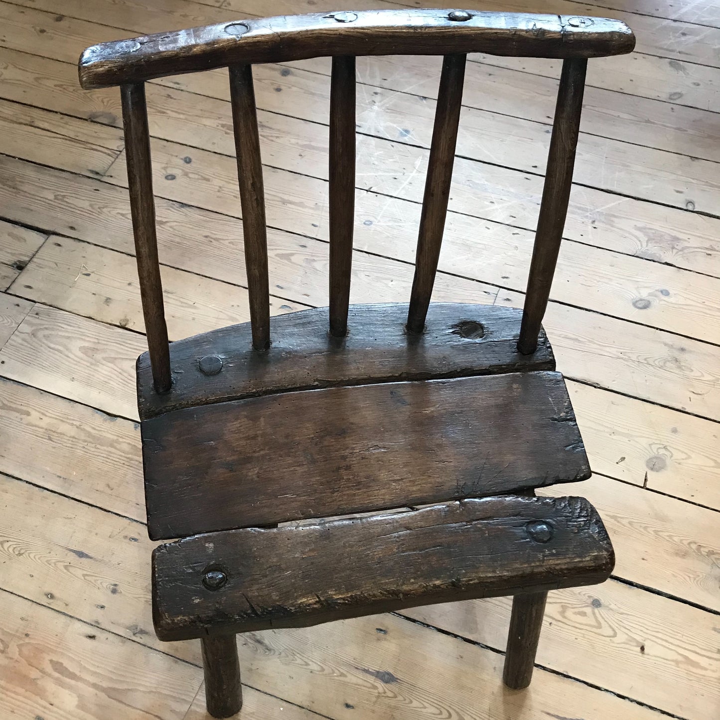 Naive Irish Hedge/Country Chair c.1820