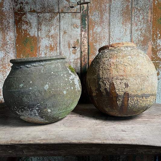 A Primitive Pair of French Salting Pots c.1840