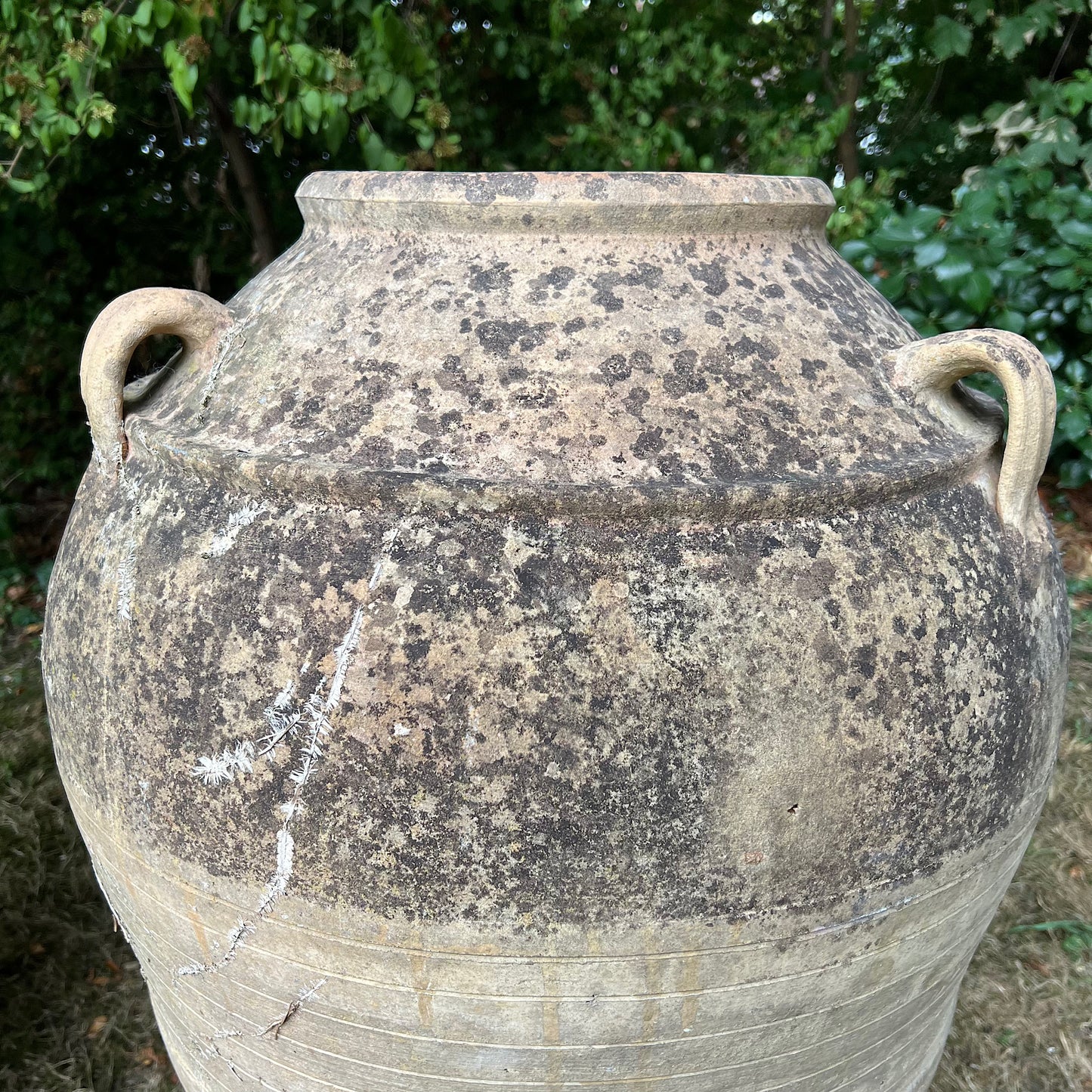 Pair of Large Greek Terracotta 'Pithoi' Jars