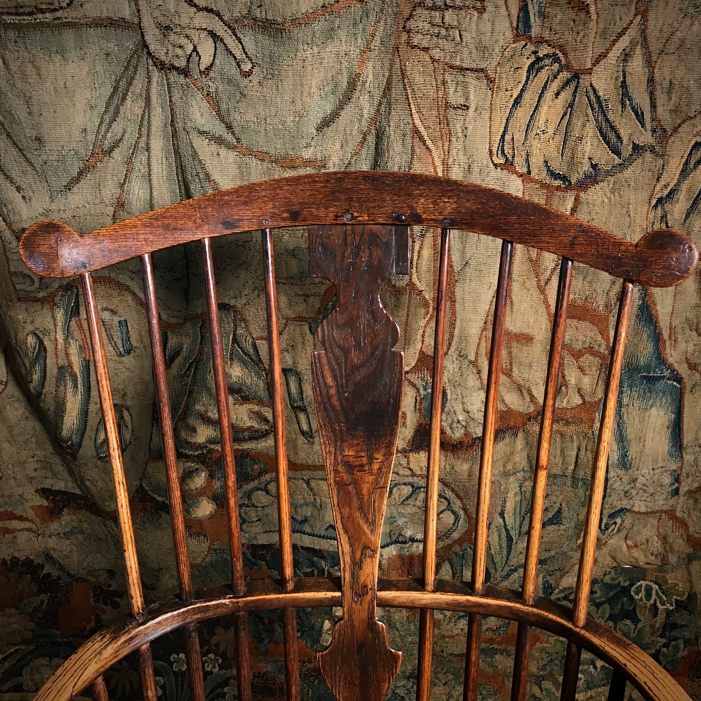 Early Georgian Ash & Elm Windsor Chair c.1760