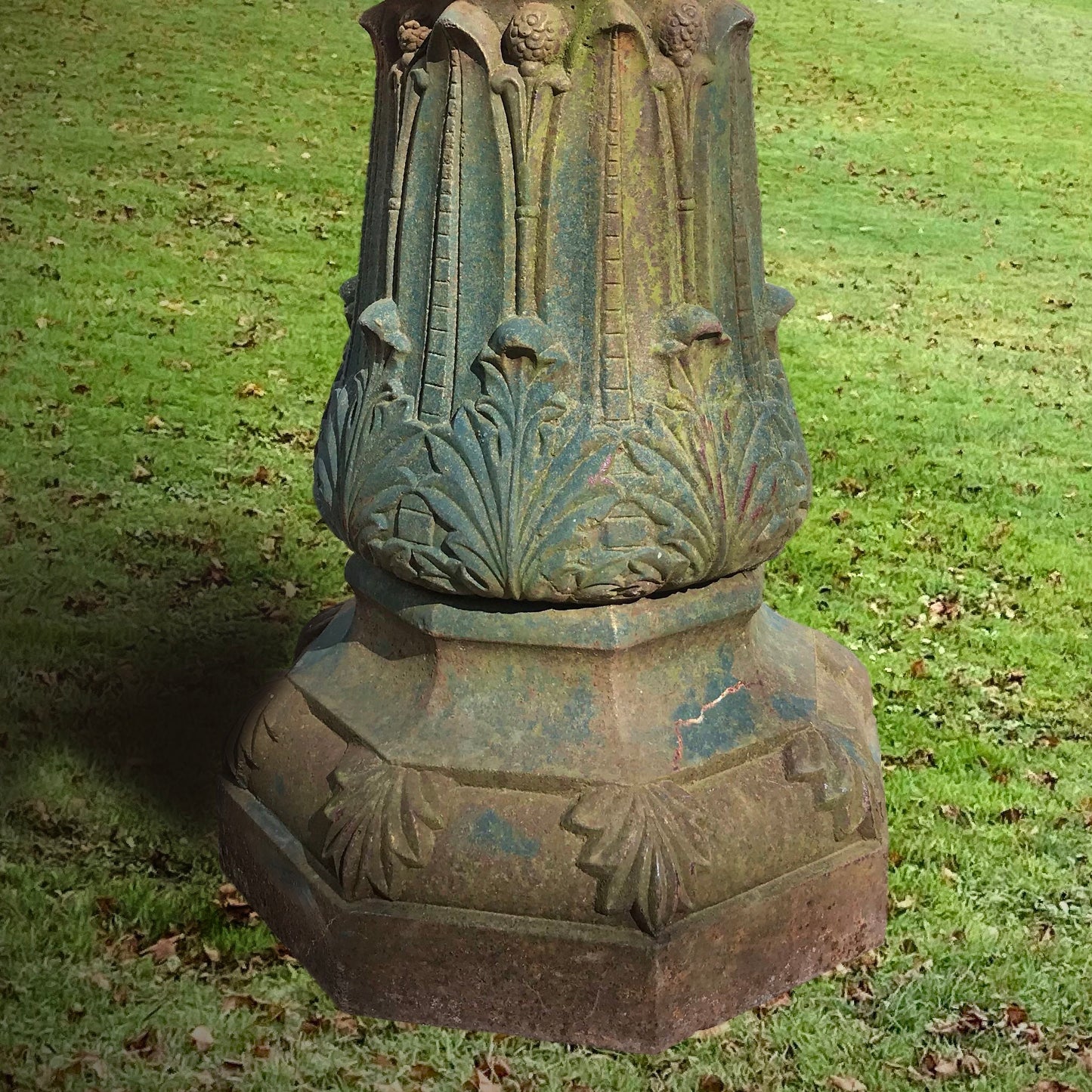 Huge Arts & Crafts Cast Iron Fountain/Centrepiece Urn c.1870