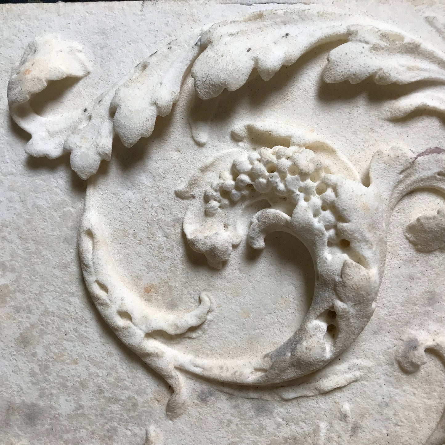 George II Classical Carrara Marble Frieze c.1750