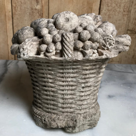 Marble Basket of Fruits c.1750