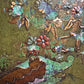 18th Century Queen Anne Green Lacquered Chinoiserie Panel