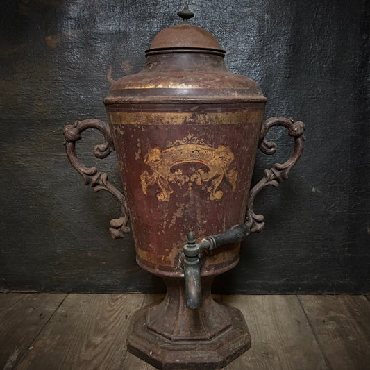 Regency Samovar Toleware Tea Urn