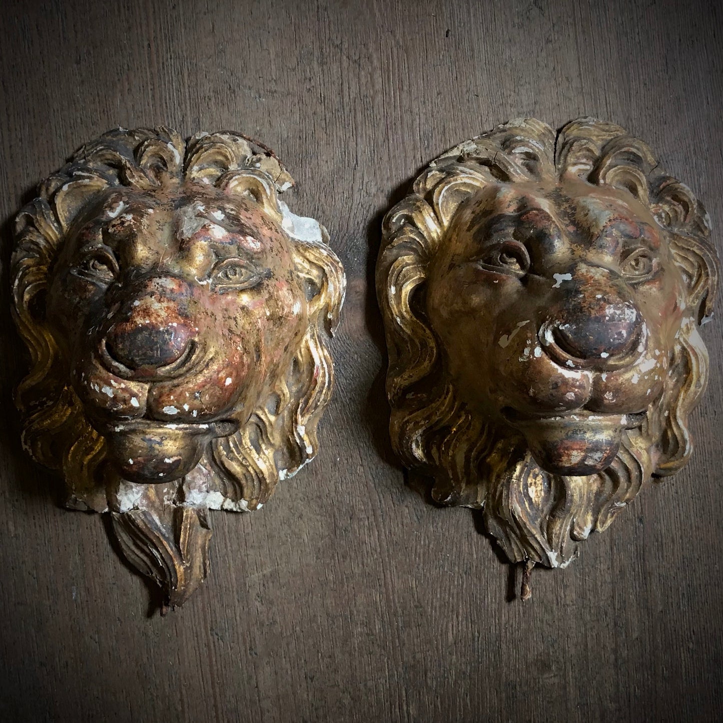 Lions Masks 19th c.